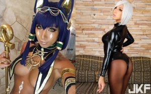 豐臀Coser「黑肉隋棠」身體騷到發亮　大尺度「淩虐攝影師視角」淫照…是要逼死誰啊【EV棋牌】-EV棋牌