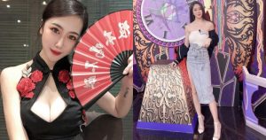 超強大的「旗袍雪乳正妹」!火辣馬甲線+逆天大長腿,本職還是專業護理師!【EV棋牌】-EV棋牌