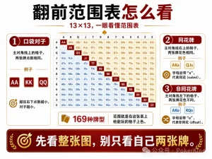 【EV扑克】别只盯着自己两张牌：新手德州扑克中最容易被忽略的“范围思维”【EV棋牌】-EV棋牌