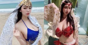 「騷辣豔后」歐派太洶湧,「水蛇腰頂巨乳」真是壓力山大【EV棋牌】-EV棋牌