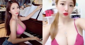 乳浪太強請小心!超狂正妹「比基尼彈鋼琴」爽到路人 經過都想停下敬禮【EV棋牌】-EV棋牌