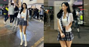 Zara前「美腿辣妹」兇猛視角太吸眼球啦!飽滿好身材讓人忍不住回頭【EV棋牌】-EV棋牌