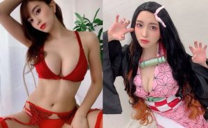 最情色寫真偶像「森咲智美」化身巨乳禰豆子　中路大開傲人「堅挺雙峰」大到包不住【EV棋牌】-EV棋牌
