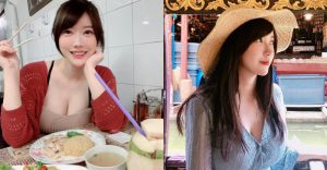 妹子揪吃雞!火辣代名詞「姚采辰」穿低胸散熱 隔壁旅客反而中暑了【EV棋牌】-EV棋牌