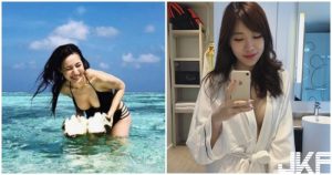 氣質女神「浮潛撿到大海螺」!彎腰的「傲人美乳畫面」,大小不輸給貝殼啊!【EV棋牌】-EV棋牌