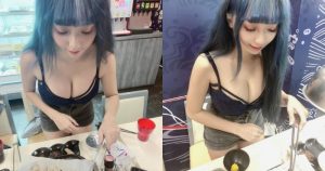 燒烤店超強大桌邊服務?「爆乳短褲正妹」肉肉烤起來,份量超足光看就飽到打奶嗝!【EV棋牌】-EV棋牌