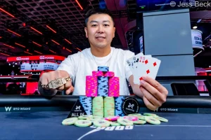 【EV扑克】2026 WSOP | 王阳勇夺$5,000底池限额奥马哈冠军，拿下首条金手链【EV棋牌】-EV棋牌