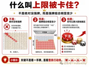 【EV扑克】范围上限被卡住:为什么你读懂了对手,却总是不敢下注?【EV棋牌】-EV棋牌