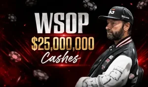 【EV扑克】猜猜看,谁在今年WSOP达成了2,500万刀总奖励,成为历史第一?【EV棋牌】-EV棋牌