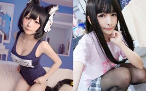 激萌卡哇伊Coser「甜食超人-毛毛」水汪大眼看起來超無辜 隨便一個燦笑就讓人暈船【EV棋牌】-EV棋牌