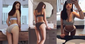 「甜美正妹」衣服底下原來是美乳翹臀！前凸後翹S身形還有腹肌好誘人！【EV棋牌】-EV棋牌