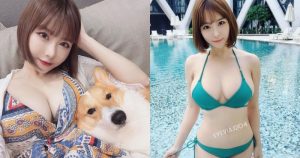 短髮女神「Sylvia 希維亞」在家也能度假！海島風情的「爆乳深V小洋裝」好辣！【EV棋牌】-EV棋牌