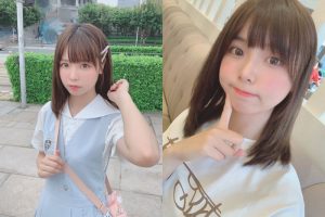 抓住夏日尾巴！超卡娃伊Coser「Liyuu」水藍色學生妹制服照　水嫩到讓人口水滴出來【EV棋牌】-EV棋牌