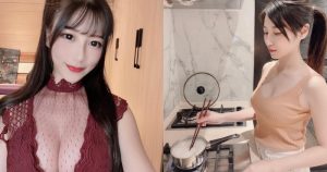 氣質甜美「理想型女友」在家好賢慧,「飽滿雪乳」若隱若現太養眼,網友:真的好漂亮!【EV棋牌】-EV棋牌
