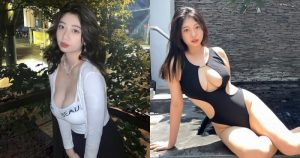 輔大正妹學姊「劉霖霖」嗆辣又有料!挖洞泳裝秀「雪白豪乳」鄉民狂朝聖!【EV棋牌】-EV棋牌