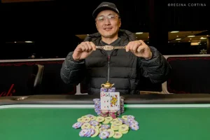 【EV扑克】迟到半小时登场,连斩五位高手:王永爽横扫$3,000 PLO六人桌夺下2026WSOP金手链【EV棋牌】-EV棋牌
