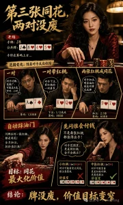 【EV扑克】转牌第三张同花落地,两对还能继续吗?先问三件事再决定【EV棋牌】-EV棋牌