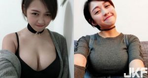 上衣崩壞!「巨乳萌妹」太敲貴,「渾圓雙球」份量實在太大,根本用奶奶霸淩衣服!【EV棋牌】-EV棋牌