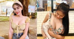 泰國正妹「Ruang」漂亮臉蛋驚豔網友,但大家的目光似乎都放在那一對…【EV棋牌】-EV棋牌