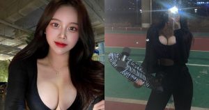 白皙長髮正妹「深夜爆乳玩滑板」,渾圓飽滿的「巨大車頭燈」有夠搶眼!【EV棋牌】-EV棋牌