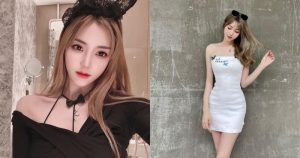 澳洲鄰家女孩轉型當「惹火辣妹」，穿蝴蝶平口裝「曲線辣翻」！【EV棋牌】-EV棋牌