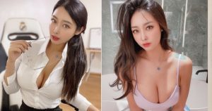 誘惑系辣模 Eunhye「低胸福利」放好放滿!身體微微一傾,事業線深不可測【EV棋牌】-EV棋牌