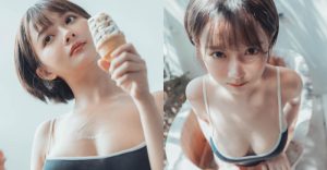 「史庫水少女」泡湯舔冰淇淋,上帝透視角「渾圓雙球」造福人心!【EV棋牌】-EV棋牌