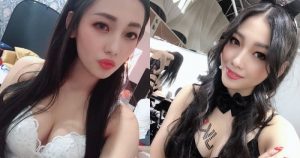 正妹「夏暮光」旗袍裝側面大挖空，誘惑纖腰和美臀一次展現！【EV棋牌】-EV棋牌