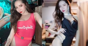 完美駕馭「高衩裝」的女人!蜜臀尤物「萬萬」辣曬前凸後翹 S 曲線【EV棋牌】-EV棋牌