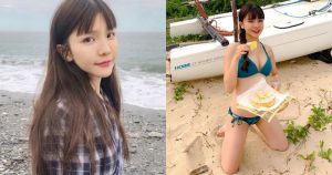 甜美酒渦正妹「Dolly胡又荀」墾丁玩水嗑蛋糕,按摩池內展現「白嫩好身材」!【EV棋牌】-EV棋牌