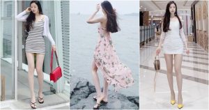 路邊驚見「九頭身白皙辣妹」美腿視角有夠犯規!迷人的「苗條曲線」畫面好強大【EV棋牌】-EV棋牌