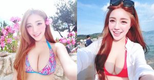 兇猛無比!台灣版Angelababy「黃琳」巨美的雙峰壓垮地平線所有男人!【EV棋牌】-EV棋牌