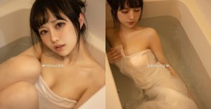 精美正妹「小鹿鹿Shika」浴室泡澡嫩體太壯觀，男粉糾正：「浴巾怎能一起下水！」【EV棋牌】-EV棋牌