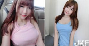 甜美正妹「粉紅兇器」超吸睛!「爆乳小背心」殺傷力十足!上健身房的打扮更不得了啊!【EV棋牌】-EV棋牌