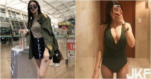 機場出沒的「貴婦姐姐」身材好辣!「渾圓白皙」美乳形狀從泳裝爆出!【EV棋牌】-EV棋牌