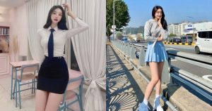 羨慕同學！美腿系「超正學姊」甜美外型讓人融化，衣服裡隱藏著迷人兇器【EV棋牌】-EV棋牌