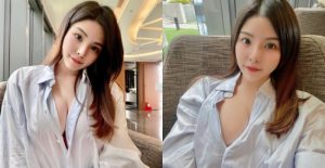小圓臉「Cynthia」退去嬰兒肥展現成熟性感美 襯衫透出誘人風光【EV棋牌】-EV棋牌
