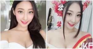 甜美直播主「酥胸好吸睛」!「白皙美肌」真的超犯規!【EV棋牌】-EV棋牌