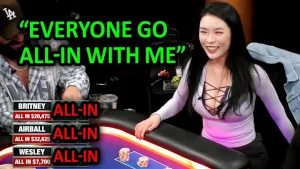 【EV扑克】“All in姐” 带枪手“7打1”围猎Peter Wang? 一文吃透扑克圈大瓜 | 视频【EV棋牌】-EV棋牌