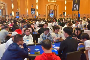 【EV扑克】2026 CPG横琴|主赛首轮1615人次参赛566人晋级,刘畅34.25万记分牌领跑第一轮C组【EV棋牌】-EV棋牌